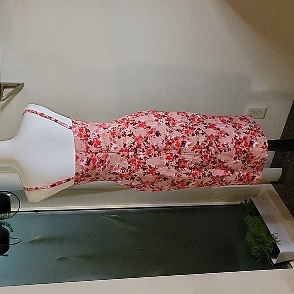 WAYF Pink Floral Tie-Front Cutout Dress - Picture 8 of 12